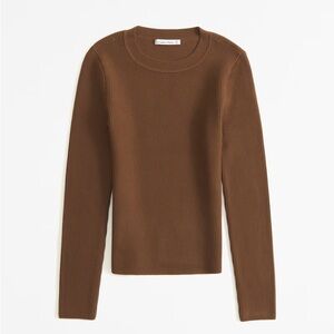 NWT Long-Sleeve Ottoman Crew Top